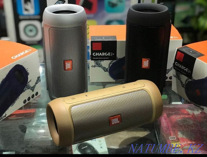 + Подарок! JBL Charge 2+ Bluetooth Колонка + Наушники! Доставка Астана Астана - изображение 2