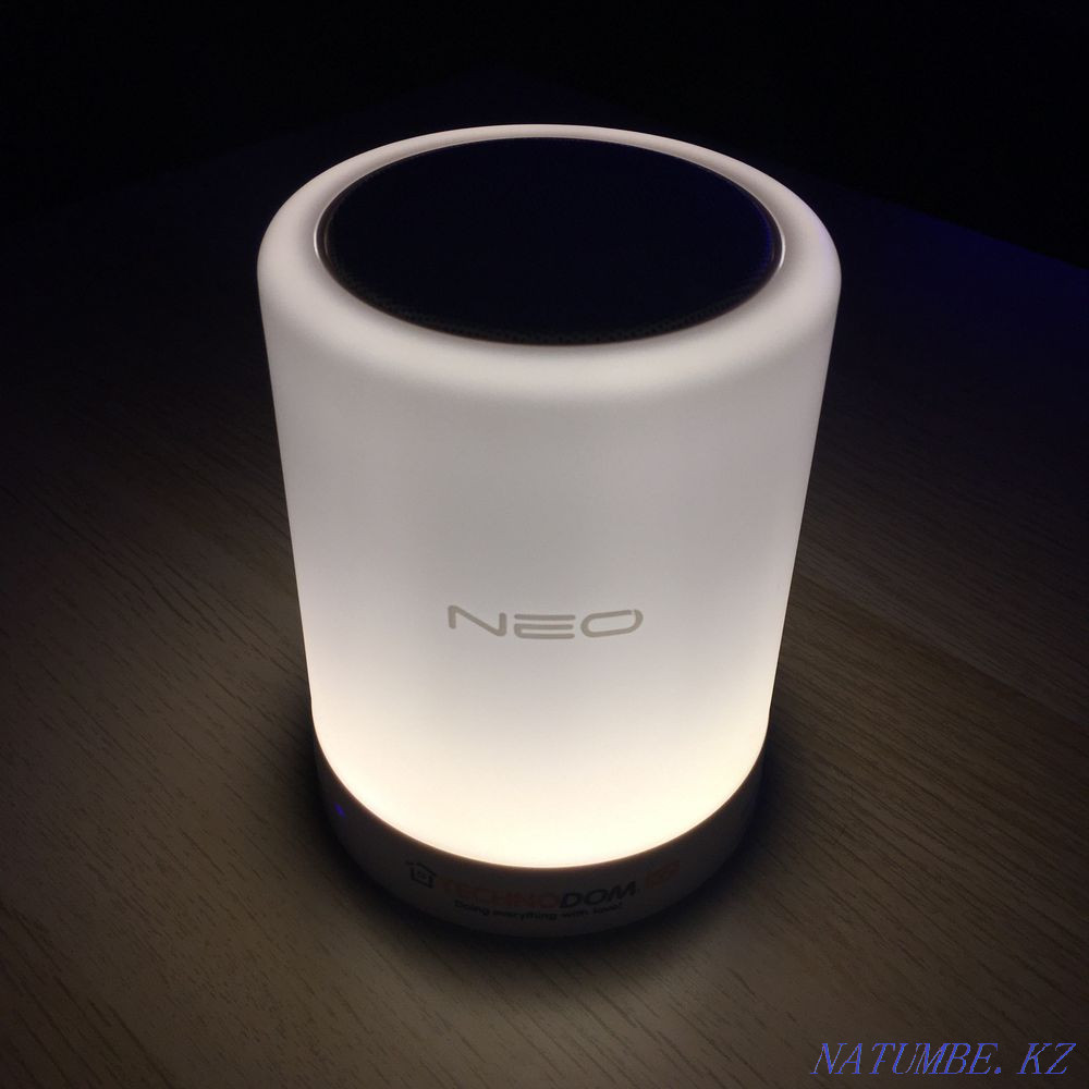 Bluetooth Neo speaker with built-in lamp ( NEW ) Ust-Kamenogorsk - photo 1