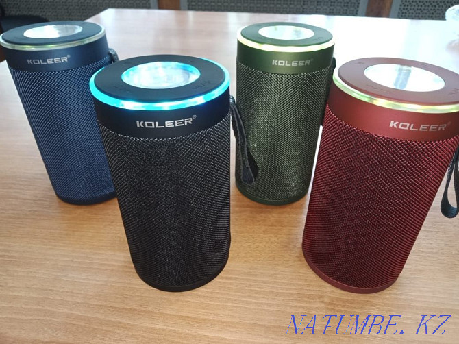 Партатыўныя калонкі Bluetooth. Бесправадныя калонкі. Kaspi RED Алматы - photo 3