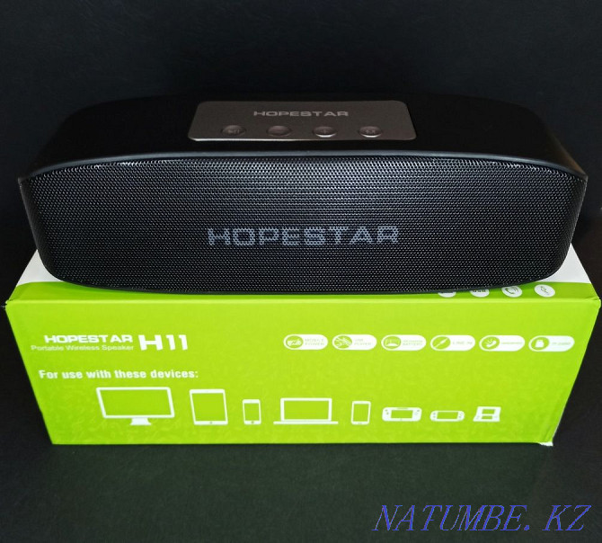 Ықшам қуатты Bluetooth динамигі Hopestar H11 | bluetooth динамигі  Қарағанды - изображение 1