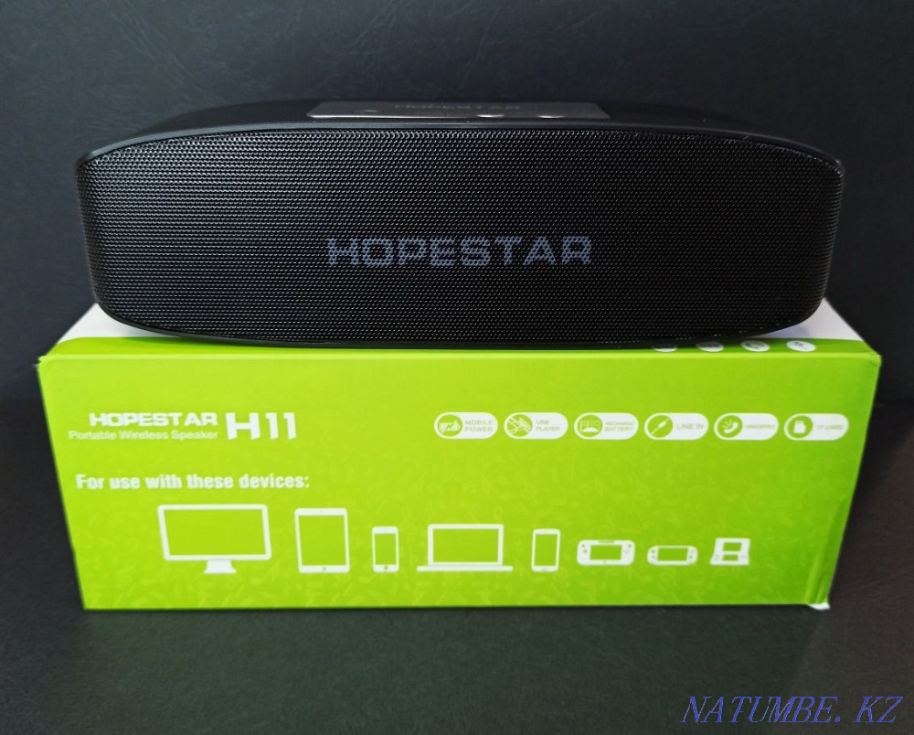 Компактная Мощная блютуз колонка Hopestar H11 | Bluetooth колонка Караганда - изображение 2