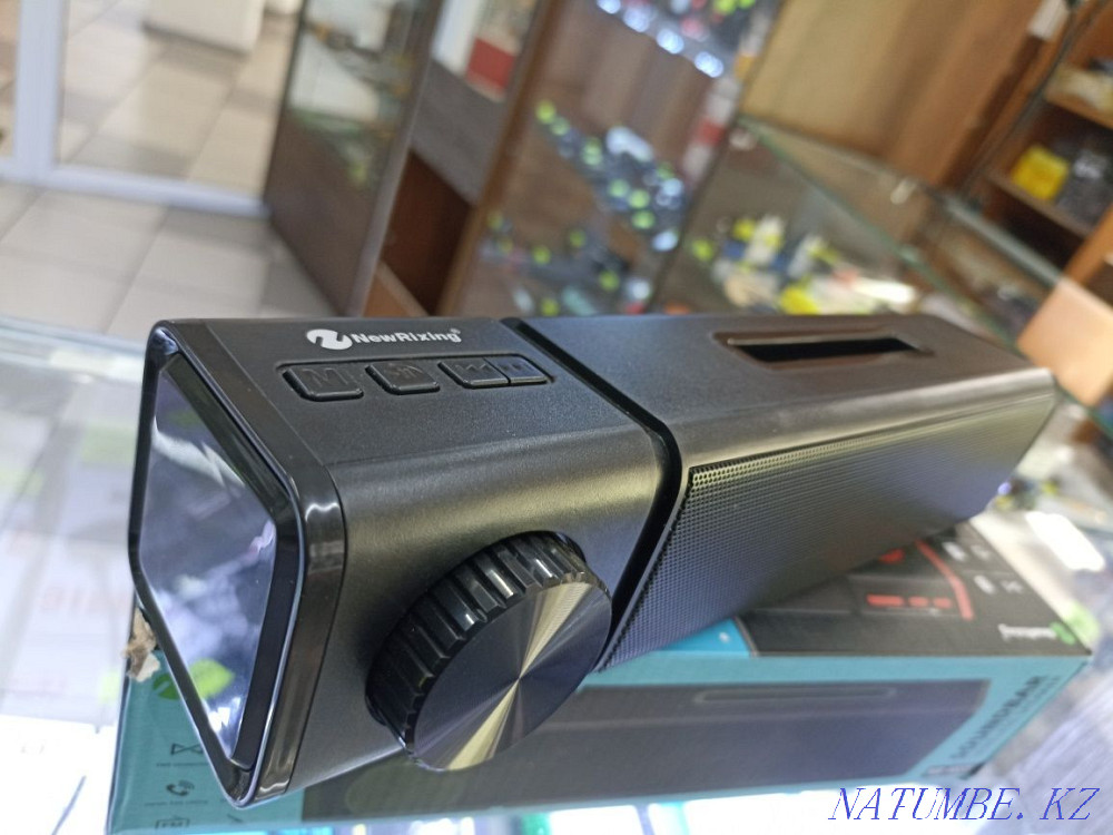 Wireless portable Bluetooth speaker, New Rixing NR-4023, bluetooth Karagandy - photo 2