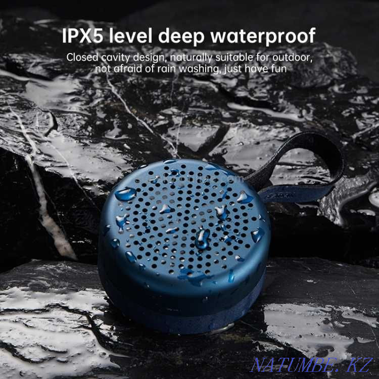 Remax Блютуз колонка мини водонепроницаемый Bluetooth динамик Алматы - изображение 1