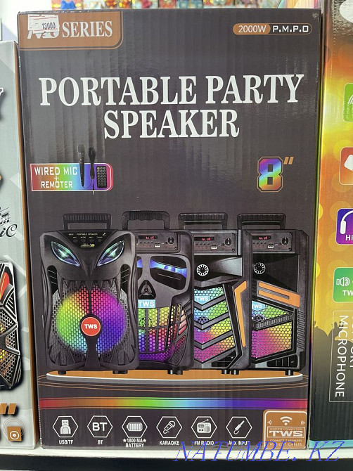 Bluetooth колонки с микрофоном и без Шымкент - изображение 3