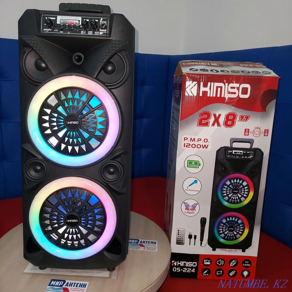 Колонка с микрофоном, караоке,портативная . Актобе - изображение 5