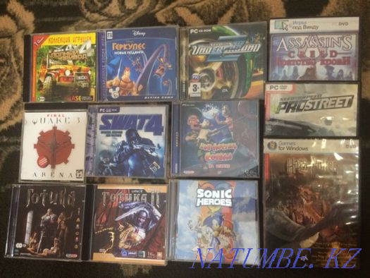 Диски с играми, игры на компьютер, диск. Костанай - изображение 2
