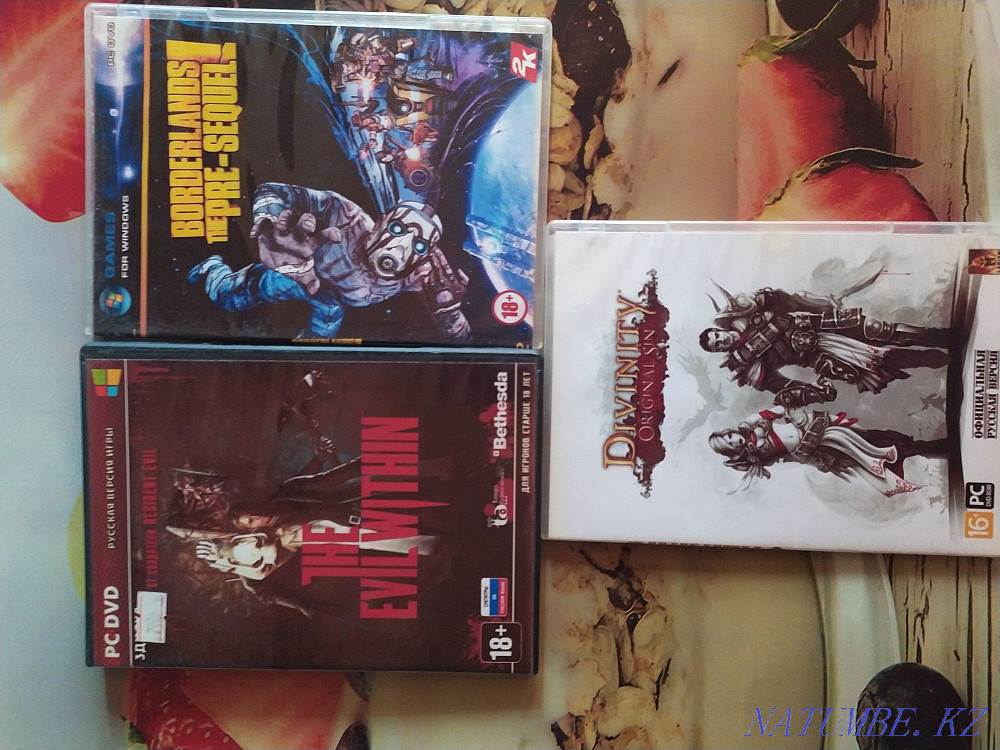 Компьютерге арналған ойындар. 11 ойын 40 диск Жанр әр түрлі.Бағасы 1 диск үшін.Ойындар  Астана - изображение 3