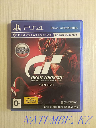PS4 GRAN TURISMO Sport үшін диск ойыны  Ақтау  - изображение 1