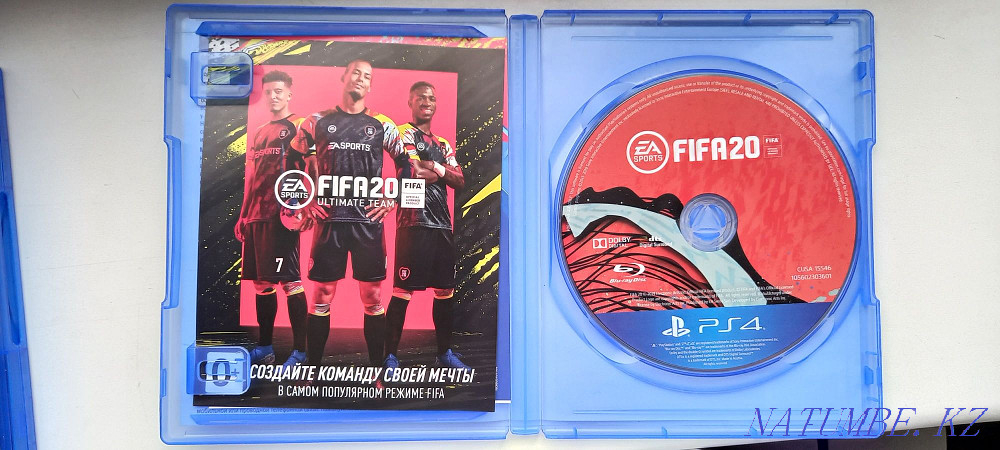 Fifa 20 on PS4 in very good condition Almaty - photo 2
