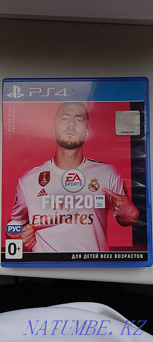 Fifa 20 on PS4 in very good condition Almaty - photo 1