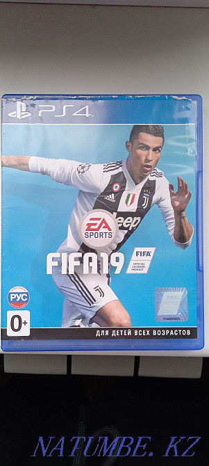 PS4-тегі Fifa 19 өте жақсы жағдайда  Алматы - изображение 1