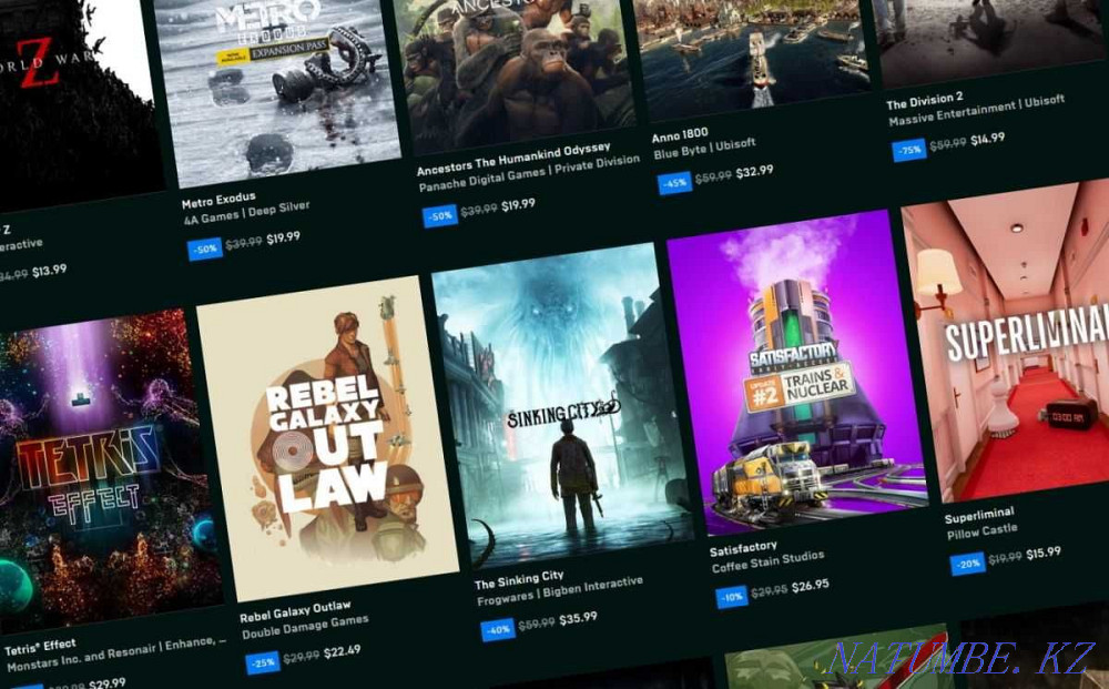 Продаю личный аккаунт Epic Games: GTA 5, Metro Exodus и многое другое! Алматы - изображение 1