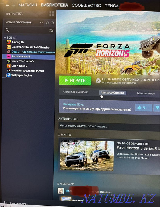 Аккаунт Forza Horizon 5 steam Абай - изображение 2