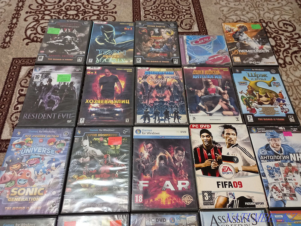 Продам компьютерные игры на дисках Уральск - изображение 2