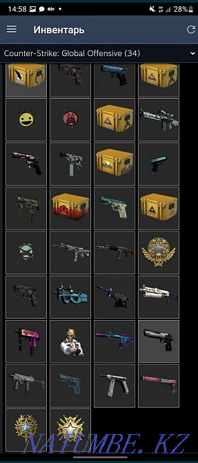 Selling Steam account cs go praim + inventory , Rust Almaty - photo 1