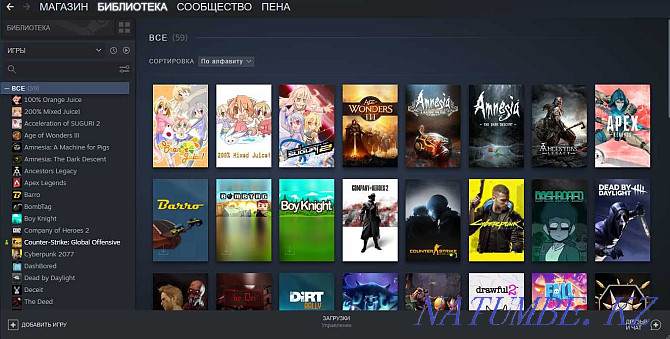 Sell Steam account more than 50 games (personal account) Almaty - photo 1