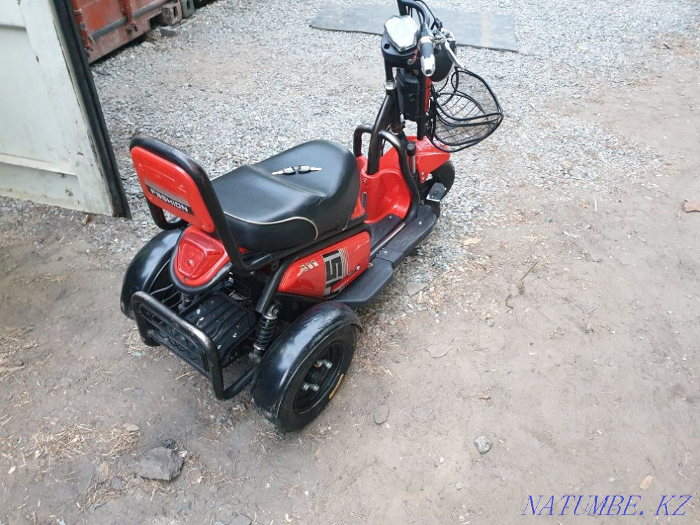 3 wheel electric scooter for sale in good condition. Pavlodar - photo 1