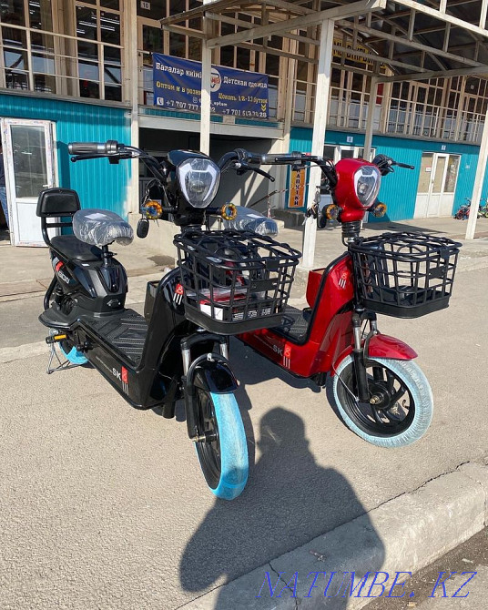 Electric scooter, electric bike, samokat, moped, moto, scooter, delivery. Almaty - photo 1