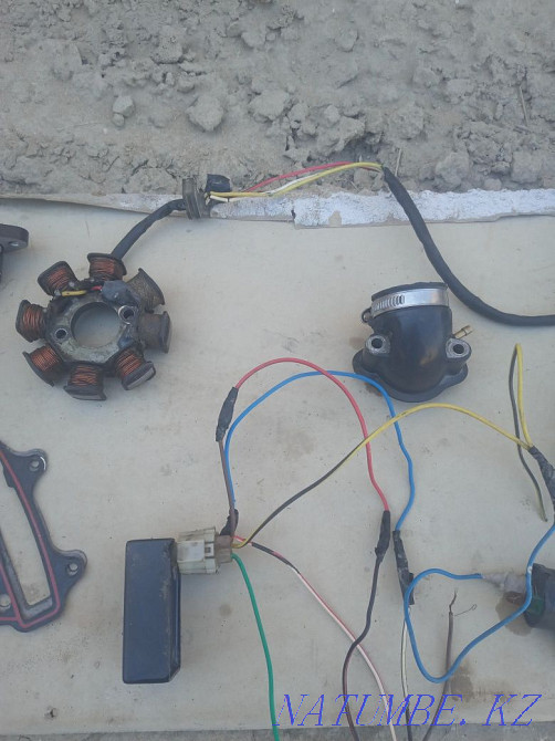 Скутер 150куб. Запчас сатылады гилза поршын.новый. генератор. Глушител Муратбаев - изображение 3