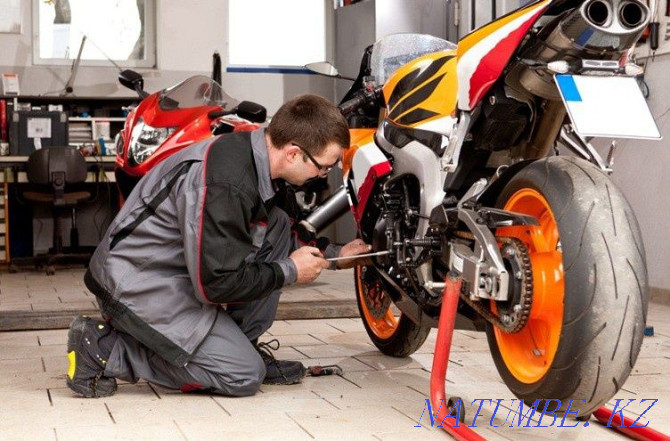 Repair of motorcycle equipment, scooters, motorcycles, ATVs Atyrau - photo 3