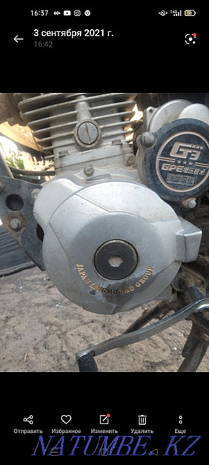 Мотоцикл сатылады 150 куб ж?ріп т?р обмен бар мал?а жыл?ы тай ?р?ашы Сатпаев - изображение 4
