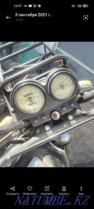 Мотоцикл сатылады 150 куб ж?ріп т?р обмен бар мал?а жыл?ы тай ?р?ашы Сатпаев - изображение 5