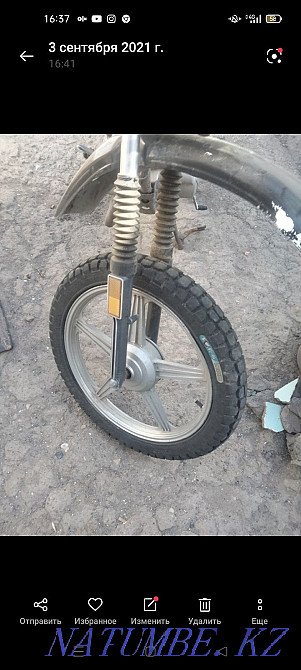 Мотоцикл сатылады 150 куб ж?ріп т?р обмен бар мал?а жыл?ы тай ?р?ашы Сатпаев - изображение 2