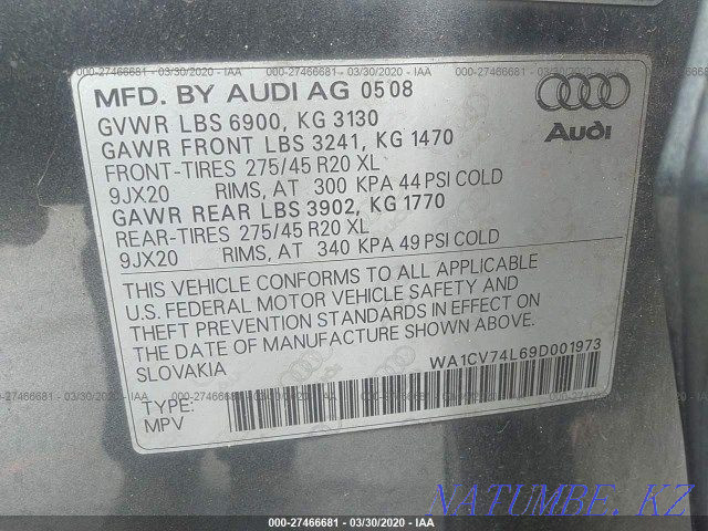 Audi Q7    year Almaty - photo 4