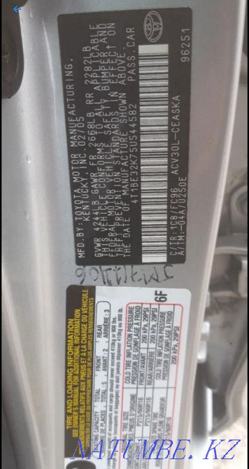 Toyota Camry    года Семей - изображение 9