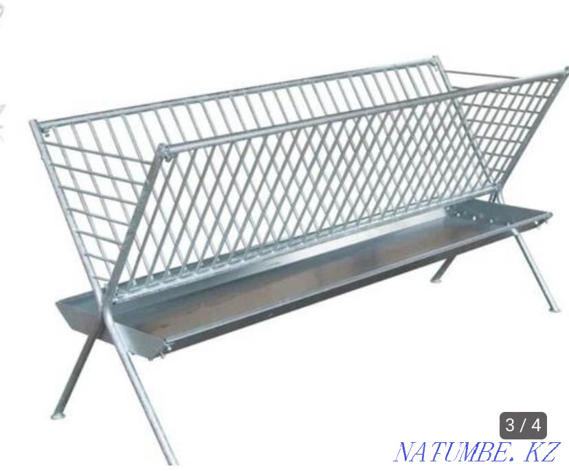 Кормушка для овец и коз МРС под зерносмесь и сено Шипмастер Костанай - изображение 2