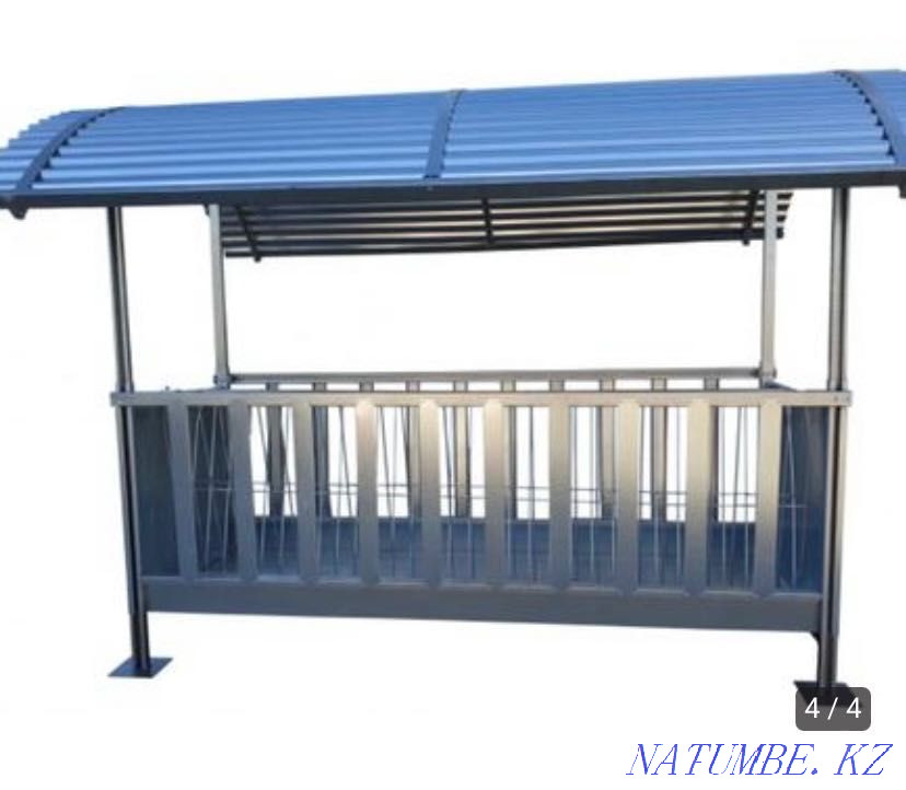 Кормушка для овец и коз МРС под зерносмесь и сено Шипмастер Костанай - изображение 4