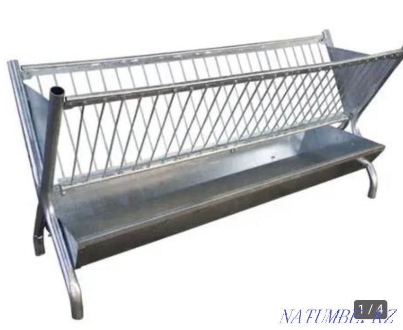 Кормушка для овец и коз МРС под зерносмесь и сено Шипмастер Костанай - изображение 3