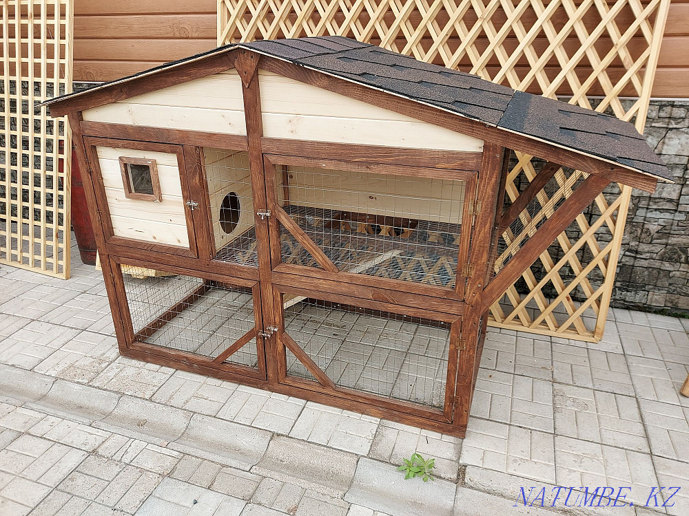 Decorative house-cottage for rabbits Petropavlovsk - photo 1