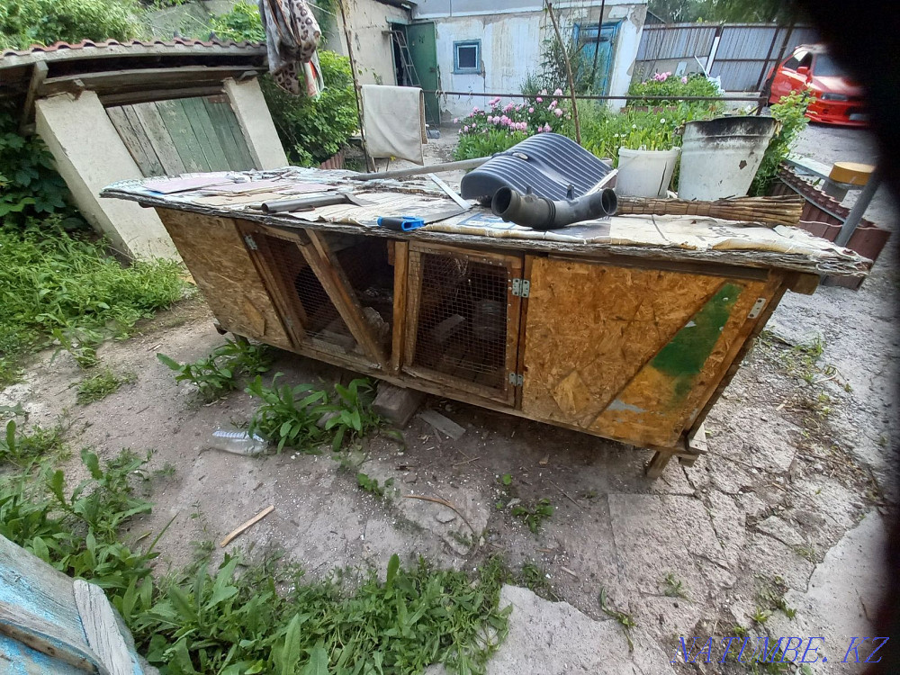 I will sell a cage for rabbits winter summer Almaty - photo 1