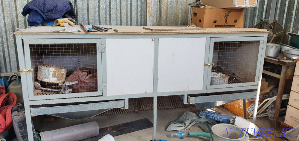 Rabbit house for 10 adult rabbits Байзак - photo 1