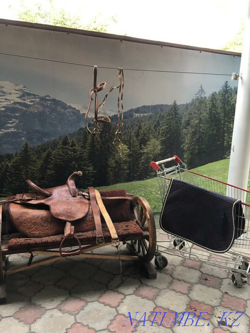 Ерто?ым. Седло для лошади. Алматы - изображение 6