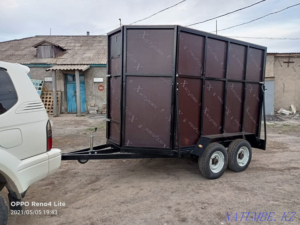 Перевозка скота, лошадь, КРС, бараны, коневозка. Петропавловск - изображение 1