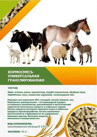Комбикорма для лошадей Kostanay