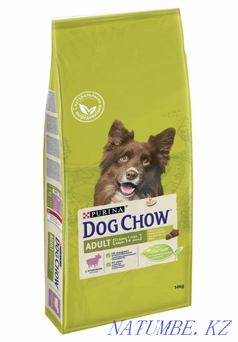 Dog Chow Agult Lamb Lamb & Rice 14 kg Almaty - photo 1