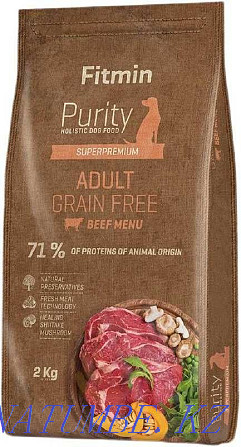 Food for dogs of medium and large breeds FITMIN PURITY (beef), 2kg Almaty - photo 1