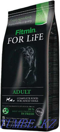 Food for adult dogs of all breeds Fitmin FL Adult, 3 kg Almaty - photo 1