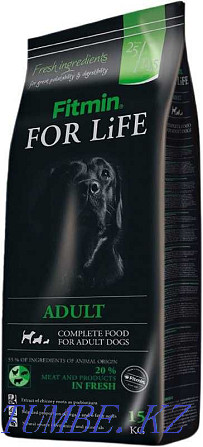Food for adult dogs of all breeds Fitmin FL Adult, 15 kg Almaty - photo 1