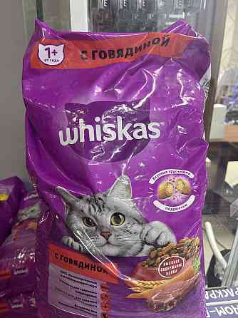 Whiskas 5 кг корм для кошек вискас  Алматы