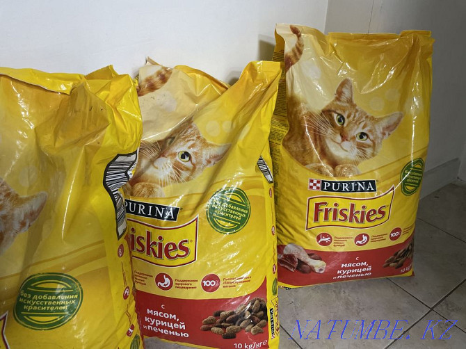 Корм friskies для кошек 10 кг Алматы - изображение 1
