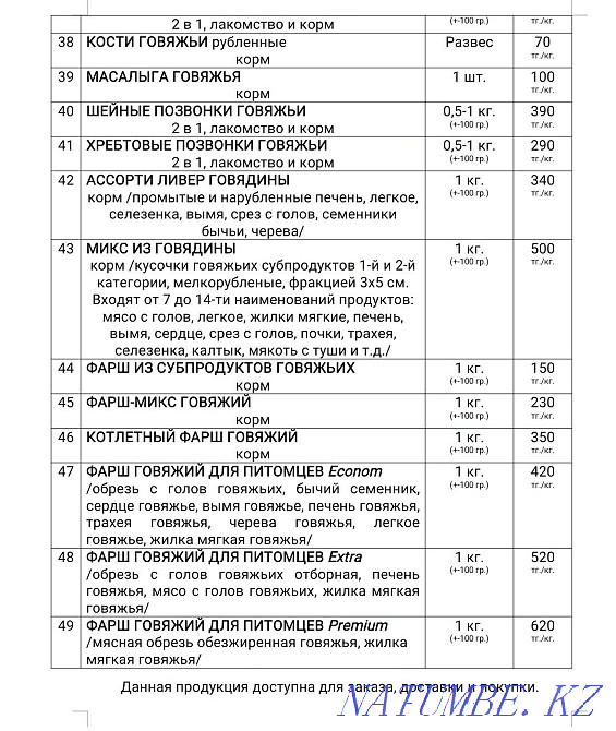 Minced beef - food for dogs and cats Almaty - photo 4