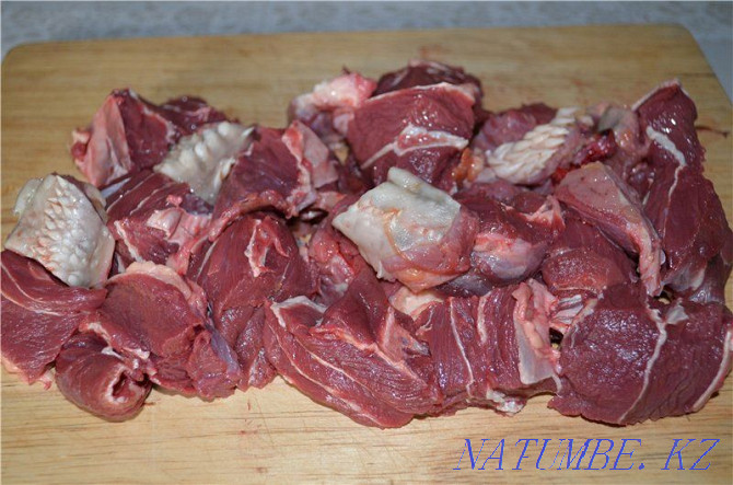 Meat from the heads of cattle - food delicacy for dogs and cats Almaty - photo 1