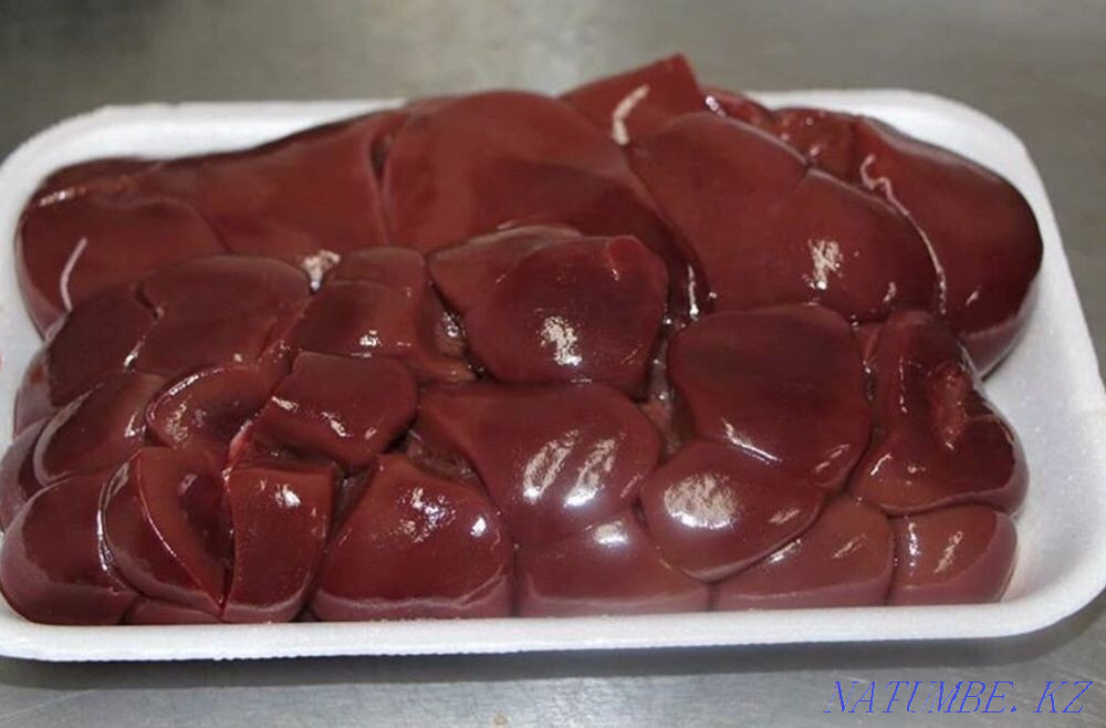 Почка говяжья. Корм для собак и кошек Караганда - изображение 1