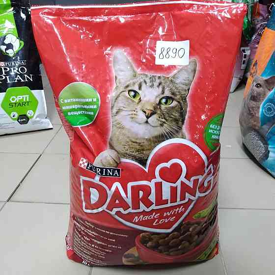 Сухой корм для кошек Дарлинг, Darling корм для кошек мешок 10 кг Астана