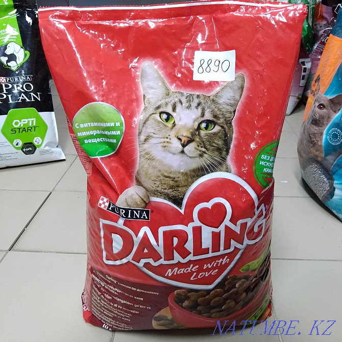 Dry cat food Darling, Darling cat food bag 10 kg Astana - photo 1