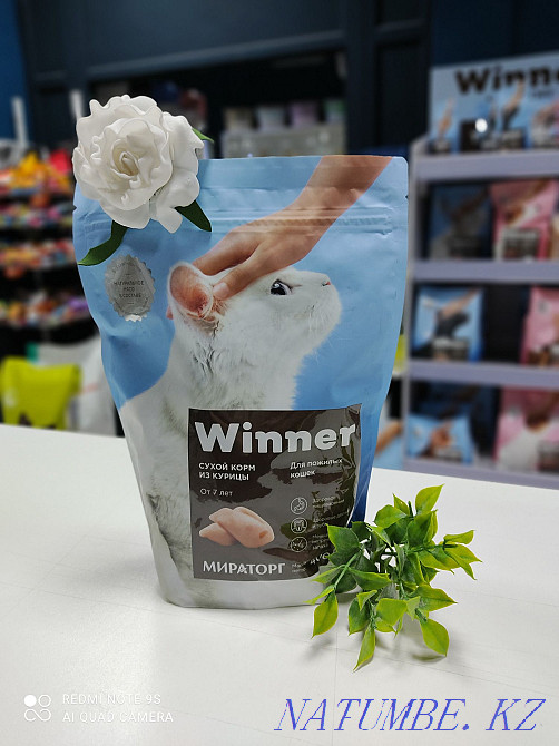Senior cat food, Winner food Astana - photo 1